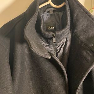 Black Boss- Hugo Boss Trench Coat